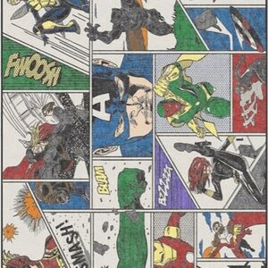 Marvel Comic Book 6x9 Ruggable Rug